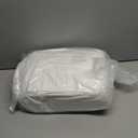 Boho Comforter Set Twin Size Striped Pleats Bohemian Seersucker Bedding Set All Season Soft Cozy 2 Pieces Quilt with 1 Pillowcase(68"X90" White)