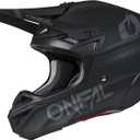 O'NEAL 5 SRS MX Helmet Adult Blackout Black/Gray 4X-Large