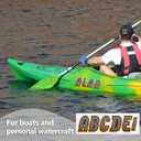 Honoson Boat Registration Numbers and Letters 252 Pcs 3-inch Personalized Stickers Vinyl Boat Registration Decals Boating Letter and Number Kit