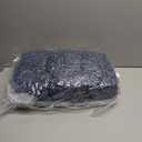 MeMoreCool Square Floor Pillow for Adults and Kids, Large Meditation Cushion with Thick Foam and Washable Tufted Cover, 24-Inch Navy Seat for Yoga and Sitting