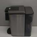 Horavie Single Serve Coffee Maker for K-Cup Pod and Grounds, Hot and Iced Coffee Maker, 6 to 14oz Brew Sizes, 50oz Removable Reservoir, Strong Button Feature, Fit 6.5" Mugs, Stainless Steel, Black (11.2 Inch)