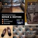 FORTIVO Leather Recoloring Balm, Color Restorer, Scratch Remover, Couch Paint and Repair, Leather Balm for Couches