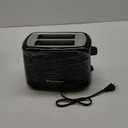 Toastmaster 2-Slice Cool Touch Toaster, black with stainless accent