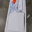 Garvee Farmhouse Dresser for Bedroom with 6 Drawer Double Dresser TV Stand with Vintage Handle Wide Wood Dressers Chests of Drawers 6 Drawer Dressers for Bedroom Living Room Hallway-White