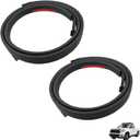 Pair Roof Molding Drip Weatherstrip Car Side Trim Seal Strip Fit for Toyota Tundra 4 Full Doors Crew Cab 2007-2020 Replace 75552-0C060 75551-0C060 755520C060 755510C060(Not Fit Double Cab)