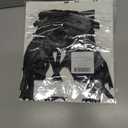 3 x Anwyll Twist Tie Bows 5x7Inch - 30Pcs Premade Black Gift Bow for Cake Gift Wrapping Balloon Craft Treat Bag Black Satin Ribbon Bows for Wedding Baby Shower Birthday Party Halloween Christmas Decor