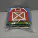 Montessori Busy Book , Felt Quiet Book for Baby, Preschool Early Learning Educational Toys for Kids Age 3 4 5 6 Years, Develops Fine Motor Skills,Toddlers Activities Toy for Airplane Car Travel (Blue-farm)