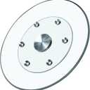 20" Glass Lazy Susan Turntable for Dining Table with Swivel Assist System - Large Lazy Susan Turntable Fits for Family Gatherings, Banquets, Weddings, and Restaurants Plate Silent & Smooth Spin