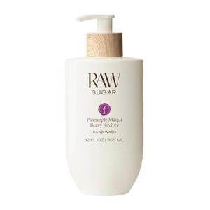 RAW SUGAR, Pineapple Maqui Berry Mango Hand Wash, 12 Fl Oz