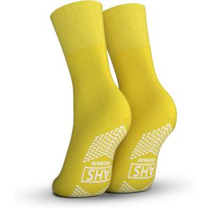 AMERICAN HOSPITAL SUPPLY Non-Slip Hospital Socks, Anti-Skid, Anti-Slip Gripper Socks for Medical or Home Use, Yellow, XXX-Large, 1 Pair