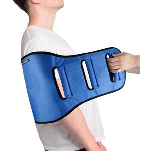 Transfer Belt Transfer Sling for Nursing Patients, Standing & Supports & Transfer Aids for Elderly, Gait Belt for Patient Care, Transfer Belt for Bedridden Patient (Blue)