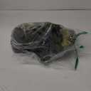 Halloween Outdoor Decoration Luminous Green Face Zombie Ground Plug, Electronic Animation Zombie Prop, with Glowing Red Eyes, for Cemetery Lawn Yard Haunted House