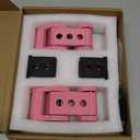 RT-TCZ for Wrangler TJ Hood Latches Catch Kit Compatible with Jeep Wrangler TJ 1997-2006 Pink Exterior Accessories 2pcs (3-Holes)