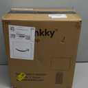 USumkky 20.5" White Modern Ceramic Bedside Lamp Set of 2 for Bedroom Decor Farmhouse Table Lamp for Living Room Office Dorm