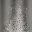 LED Wooden Christmas Tree Table Decor, 2-in-1 Wood Tabletop & Hanging Sign Decor, Light 2AAA Battery Powered 10 inch for Xmas Indoor Home Party Fireplace Mantle Centerpiece Decorations (White)