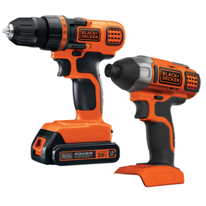 20V MAX* POWERCONNECT™ Cordless Drill and Impact Driver Combo Kit, Battery and Charger Included