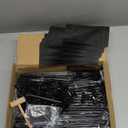 Tribesigns Upgraded 10 Tiers Shoe Rack, Large Capacity Shoe Shelf, Tall Shoe Organizer for 50 Pairs, Space Saving Shoe Storage (Black, 10 Tier-with Cover)