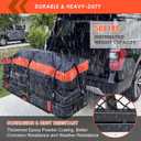 Hitch Mount Cargo Carrier Rack Basket 60"*25"*6"+Waterproof Bag 25 Cu.Ft.