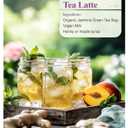 LOOMICA Organic Jasmine Green Tea Bags, Organic Green Tea with Jasmine Flowers, Refreshing & Aromatic, Floral Infusion for Relaxation, No Sugar Added, 20 Counts, (Pack of 2) (EXP 11/26/26)