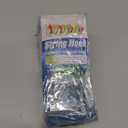 10pcs/Bag 6 Hooks Luminous Sabiki Rigs Saltwater Real Fish Skin String Hook Maickerel Feathers Fishing Lures Fishing