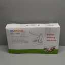 Button Maker Machine Multiple-Sizes, DIY Pin Button Maker Machine Kit with Interchangeable Button-Models&Free Button Parts&Circle Cutter&Wrench Gadget (Green, 75mm)