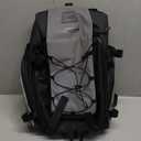 19L Reflective Bike Rack Bag Water Resistant Cycling Pannier Saddle Shoulder Bag with Rain Cover 4-in-1 Versatile Bag Accessories for Travel Commuting Shopping Outdoor Cycling Night-Riding Fitness