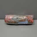 Alupssuc 24 Bundles Artificial Fall Mums Flowers for Outdoors Decoration, UV Resistant Silk Violet and Faux Eucalyptus Autumn Fake Plants for Outside Indoor Yard Home Patio Porch Decor, Fall Red