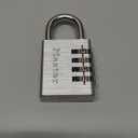 643DWD Aluminum Alpha Luggage Lock - Quantity 4