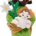 Yelakey St. Joseph Plush Jesus Plush Jesus Stuffed Doll Christian Toy Gifts for Kids Christening Easter (13 inches tall, Green)