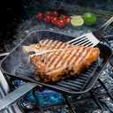 Stainless Steel Spatula Set, 2 Piece Heavy Duty Turner/Metal Spatula, High Heat Resistant Kitchen Cooking Utensils, Ideal Cookware for Frying Steak, Fish, Eggs or Pancakes