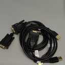 CableCreation USB to RS232 Adapter with PL2303 Chip (3-Pack), 3 Feet Gold Plated DB9 Male Serial Converter Cable for Windows 11,10, 8.1, 8,7, Linux, macOS, Black