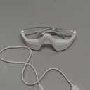 Under Eye Red Light Therapy, 4 Modes Red Light Under Eye Therapy Glasses Microcurrent Eye Massager, For Eye Bags Dark Circles Puffiness Wrinkles Fine Lines, Relieving Eye Fatigue