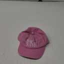 Cute Embroidered Baseball Cap for Kids Age 3-8, Funny Adjustable Cotton Embroidery Hat for Boys Girls (Big Sister (Pink))