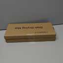 2 x CHIKILLA Silicone Dish Drying Mat for Kitchen Counter, Fast Drainage Design for Vegetables Fruits, Heat Resistant, Non-Slip , Dishwasher Safe  15.7x13 inch Urban Gray