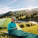 Wind Tour 3 Season Lightweight Waterproof Sleeping Bag Indoor & Outdoor for Hiking Backpacking Camping Traveling