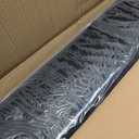 Wettarn Folding Duck Pond 5' x 5' Portable Spill Containment Berm Wall Containment Berm (Black)