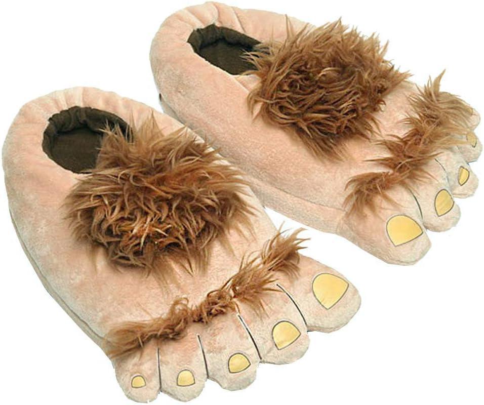 Winter Warm Slippers Memory Foam Home Shoes Adult Women Indoor Non-slip Slippers, Large Women/One Size Men