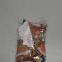 7x8 FT Christmas Garage Door Cover, Rustic Barn Door Garage Door Banner Decorations, Light Strings, Gifts Piles and Xmas Tree Backdrop for Christmas Party Decorative Supplies (Brown)