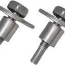 2 Pack Air Filter Box Bolts Washer Screws Fit for Toyota Lexus Replace 90099-04593 9009904593