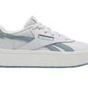 Reebok Women's Court Advance Surge Sneaker,  Moon/White/Soft Slate US 8.5