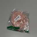 PATIKIL 109 Yards(100m) Bungee Cord Elastic Cord Heavy Stretch String Rope 1.5mm Apricot for Crafting DIY Sewing Hook Straps Camping Tie Down Strap