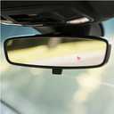 3 x I Love You Drive Safe Car Rearview Mirror Stickers, 4PCS Vinyl Cute Vehicle Rear View Mirror Decals with Heart, Funny Automotive Bumper Stickers for Women, Universal Fit (White/Pink)