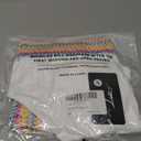 Zuvebamyo Women's High Waisted Ribbed Bikini Set Two Piece Crop Top High Cut Swimsuit Criss Cross Back Bathing Suit (S, White)