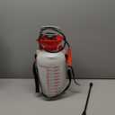 Honeydak 1.3 Gallon 5L Garden Pump Pressure Sprayer Watering Can Device for Watering Hanging Plant Basket Hard to Reach Pump Sprayer for Weeds, Lawn Care & Pesticides (Red)