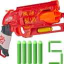 NERF Zombie Strike Hammershot Blaster, Red 