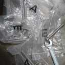 Pamapic 1 Piece 500 LBS Lounge Chair, Wide Armrest Oversized Chaise Lounge Chair with Wheel, All Weather 4 Positions Chaise Lounge with Cup Holder, Outdoor Lounge Chairs for Poolsdie, Patio, White