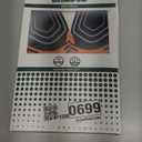 Endoto Square Toe Insoles for Ariat Cowboy Boots, Replacement Shoe Inserts for Men Foot Comfort All Day(Size:M9-EU42)