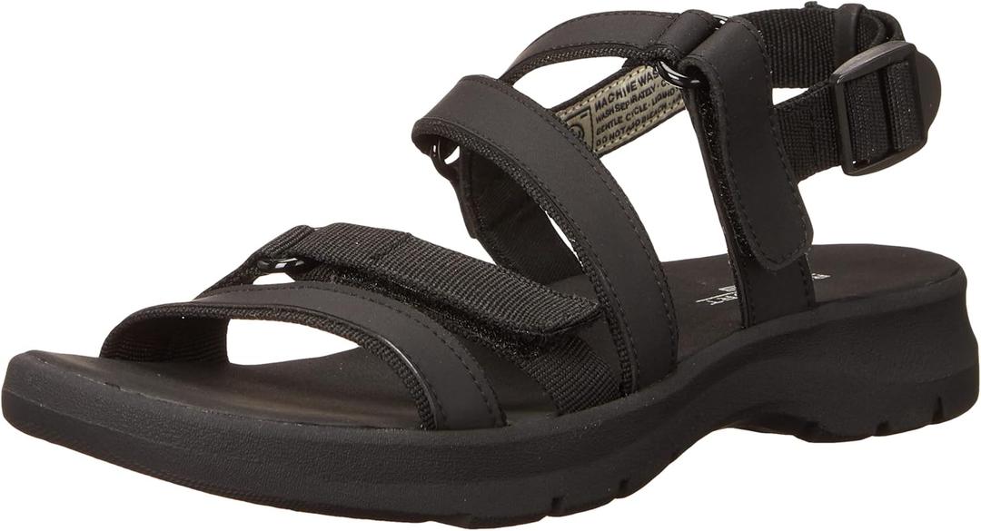 Rockport Women's Trail Tech Multi (5, Black Eco Washable)