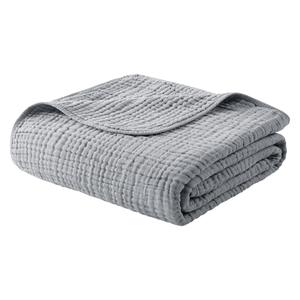Evengrace Cover Pillow 20In X 26In, 90In X 90In Size Quilt Set – 3 Piece Lightweight Bedspread, Soft Microfiber Quilted Coverlet with Pillow Shams, All-Season Bedding for Summer & Winter, Oeko-TEX Certified, Grey