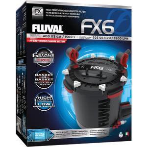 Fluval FX6 High Performance Canister Filter for Aquariums Up to 400 Gallons